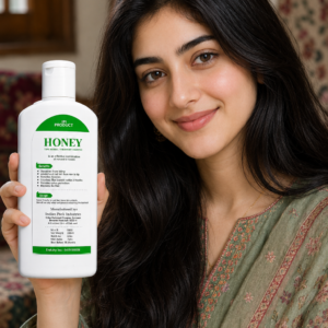Honey Herbal Treatment Shampoo – 100% Herbal Hair Care | Anti Hair Fall & Dandruff Control - Image 3